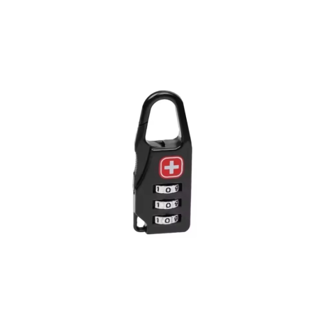 Мини замок кодовый 3-значный, металлический черный, модель CL005MSK Switzerland