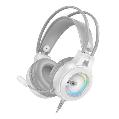 Игровые Наушники Белые Borofone BO111 Eminen