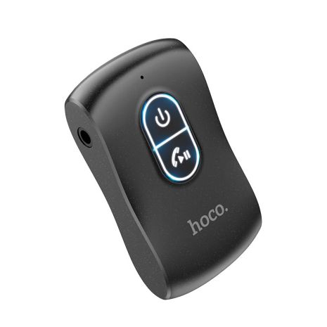 Приймач і передавач Hoco E73 Pro 2-в-1 Bluetooth 5.0, 250mAh, 8-10h, Чорний Приймач і передавач Hoco E73 Pro 2-в-1 Bluetooth 5.0, 250mAh, 8-10h, Чорний