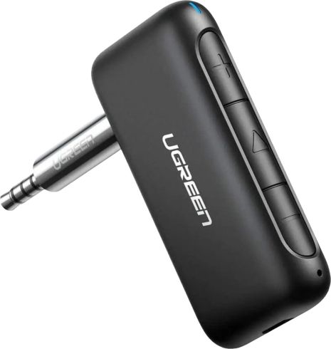 UGREEN CM276 Bluetooth-ресивер, BT5.0, 8-10 годин, AUX (UGR-70303)
