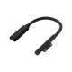 Адаптер Microsoft Surface - Type-c (F), PD 15V 3A, For Surface Pro 3, 4, 5, 6, 7, 8, Go 1, 2, 3, Laptop 1, 2, 3, 4, Book 1, 2, Black