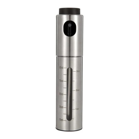 Емкость для масла с распылителем, металл, 90ml steel