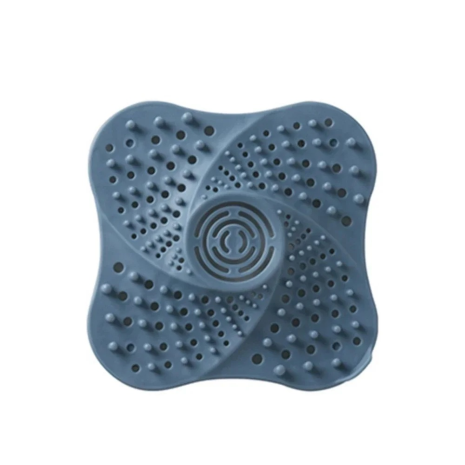 Накладка-решітка для зливу ванни B001 уловлювач волосся Batterfly Spirale Dark Blue