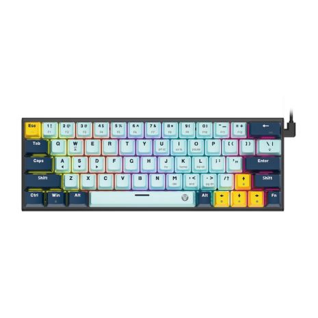 Клавиатура Игровая Fantech ATOM63 MK874V2 Red Switch SkyBlue