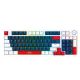 Игровая Беспроводная Клавиатура XO KB-08 Wireless Mechanical Tri-mode 96-key Красный+Синий+Белый