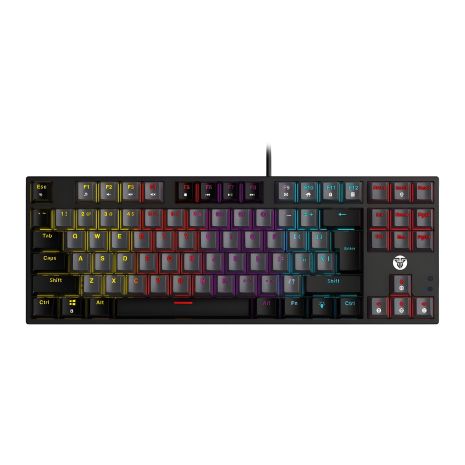 Игровая Клавиатура Fantech ATOM MK876V2 Синий Переключатель Серый/Черный Игровая Клавиатура Fantech ATOM MK876V2 Синий Переключатель Серый/Черный