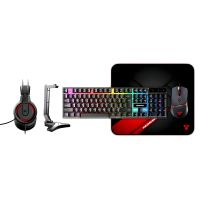 Комплект Fantech P51 5-в-1 Игровой (Клавиатура, Мышь, Коврик, Наушники с подставкой) Черный Комплект Fantech P51 5-в-1 Игровой (Клавиатура, Мышь, Коврик, Наушники с подставкой) Черный