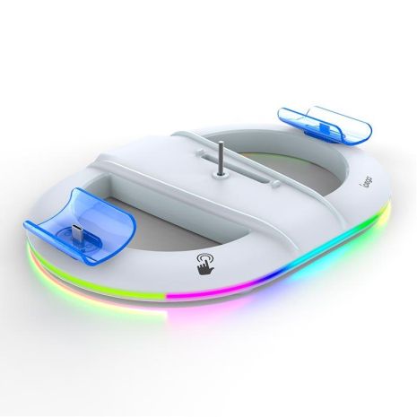 Док-станція для PS5 Slim Ipega Charge Stand Disc, Digital PG-P5S045, RGB, USB 2.0, білий Док-станція для PS5 Slim Ipega Charge Stand Disc, Digital PG-P5S045, RGB, USB 2.0, білий