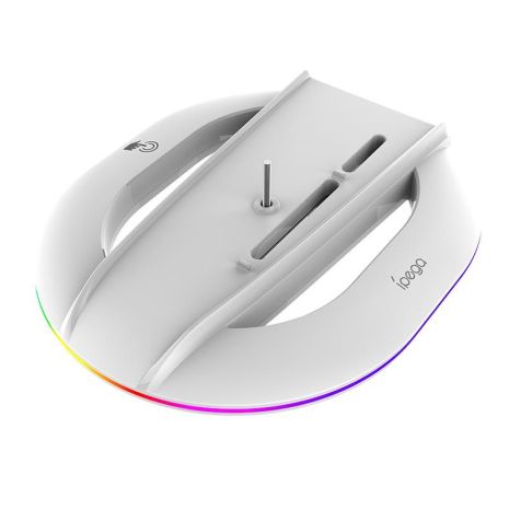Док-станція для PS5 Slim Ipega Charge Stand Disc, Digital PG-P5S035SA, RGB, USB, Type-C, білий