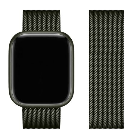 Ремінець Hoco iWatch WA03 металевий, milanese steel green 42, 44, 45, 49mm