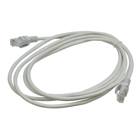 Патч-корд RJ45 3m білий кабель