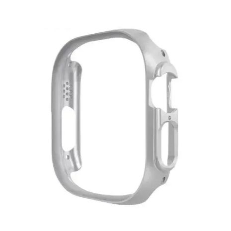 Бампер HOCO iWatch Ultra WS5 для Apple Watch Silver 49mm Hollow Protective Case