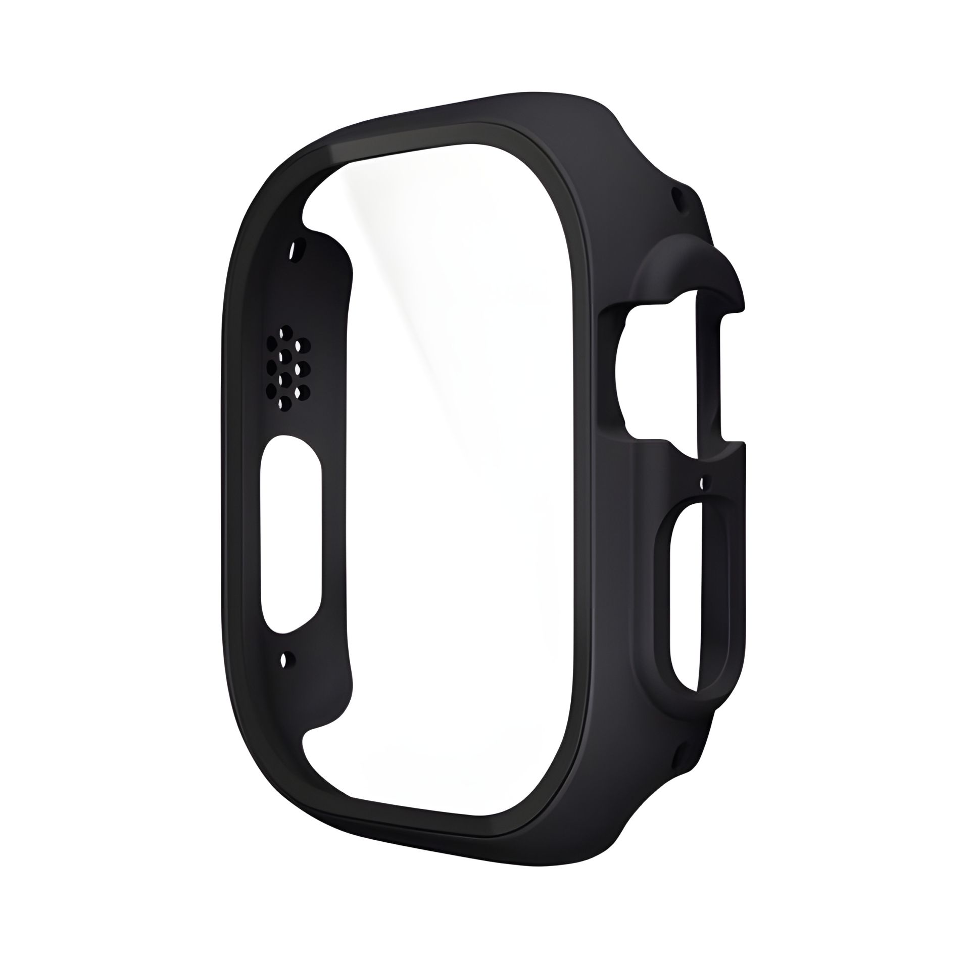 Защитный бампер для Apple Watch HOCO iWatch Ultra WS6 Shadow с плёнкой (49mm) чёрный Защитный бампер для Apple Watch HOCO iWatch Ultra WS6 Shadow с плёнкой (49mm) чёрный