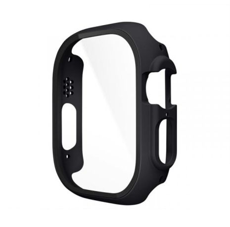 Бампер HOCO iWatch Ultra WS6 для Apple Watch 49mm Shadow Protective Case, плівка, чорний