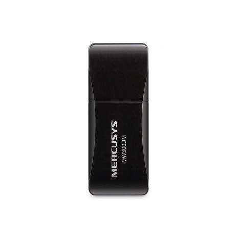 Mercusys MW300UM USB WiFi Адаптер, N300, 802.11n, g, b, 300Mbps, 2.4Ghz, 20dBm