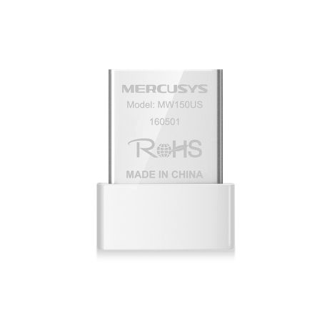 USB WiFi Адаптер Mercusys MW150US, N150, 802.11n, g, b, 150Mbps, 2.4GHz, 20dBm