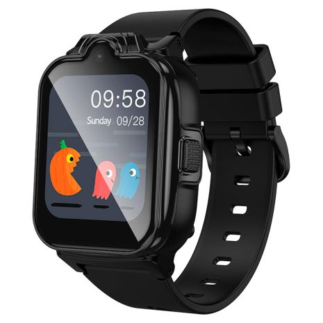 Смарт годинник дитячий Hoco Y104 (4G) з дзвінком, GPS, Wi-Fi, LBS, 8MP, 700mAh, 1-2d, чорний Смарт годинник дитячий Hoco Y104 (4G) з дзвінком, GPS, Wi-Fi, LBS, 8MP, 700mAh, 1-2d, чорний