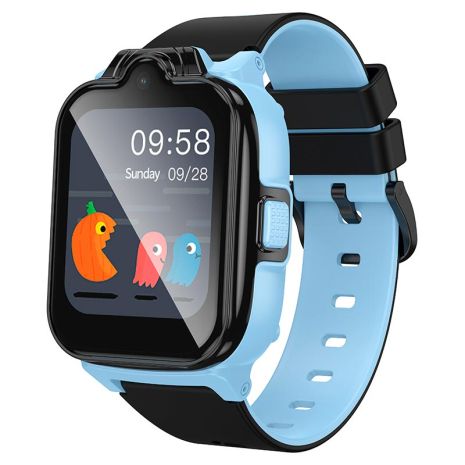 Смарт годинник дитячий Hoco Y104 (4G) з дзвінком, GPS, Wi-Fi, LBS, 8MP, 700mAh, 1-2d, синій Смарт годинник дитячий Hoco Y104 (4G) з дзвінком, GPS, Wi-Fi, LBS, 8MP, 700mAh, 1-2d, синій
