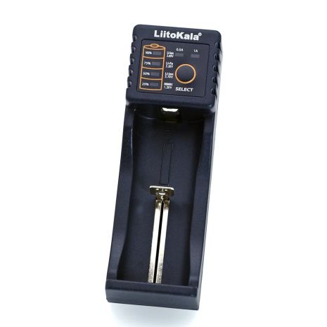 LiitoKala Lii-100B універсальний зарядний для акумуляторів 18650, АА, ААА та інших, 1 слот