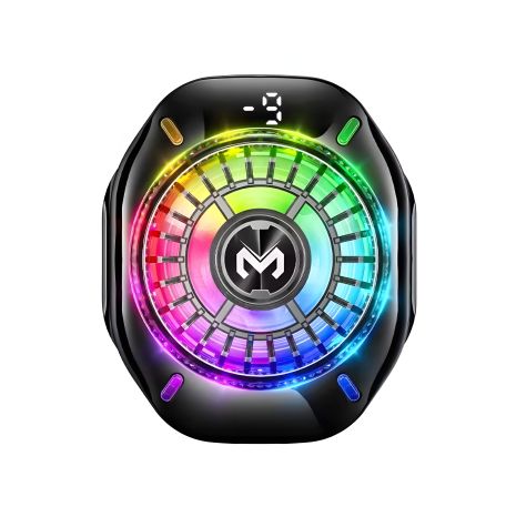 Смартфонный кулер MEMO CX10 PRO с полупроводниковым эффектом Пельтье и динамичной подсветкой черный