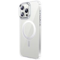 Прозорий чохол для Apple iPhone 15 Pro Hoco Amber AS3 c Mag Safe