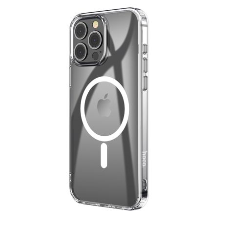 Чохол Hoco Airbag Anti-fall з Mag Safe для Apple iPhone 15 Pro, прозорий