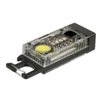 LED фонарик S030-5 с боковой подсветкой, магнитным креплением и солнечной панелью 500 mAh аккумуляторный черный