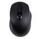 TWolf Q8 бездротова миша, 2.4GHz, 800-3200DPI, 500mAh, Чорний