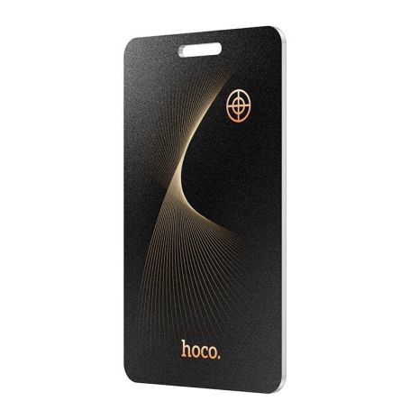 Пошуковий трекер HOCO Saviour smart positioning anti-lost device E92, Apple Find Me, IP68, BT, 110mAh, black