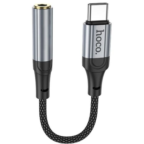 Адаптер Hoco LS36 Type-C на Jack 3.5 (F) черный