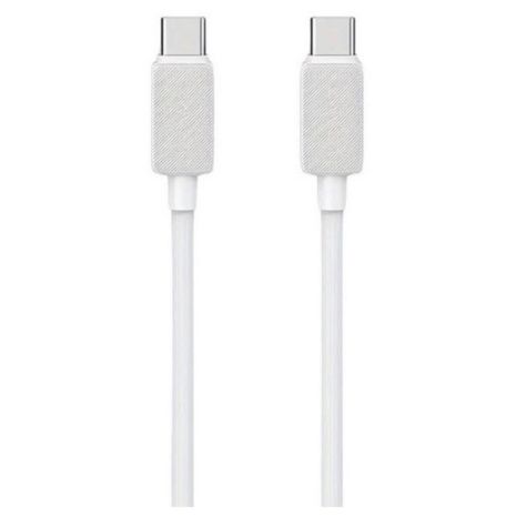 Usams US-SJ696 кабель, 60W, Striped Data Type-C To Type-C, KY Series, 2M, білий