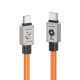 Usams US-SJ684 кабель Type-C to Type-C, 100W, 1.2m, оранжевий