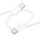 Кабель Borofone BX103 Original USB, 60W, Type-C to Type-C, 1m, Білий