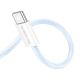 Type-C to Type-C 60W USB кабель Borofone BX103 Original голубой