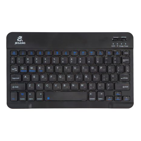 Беспроводная клавиатура JEQANG JB-330 bluetooth зарядка Черный