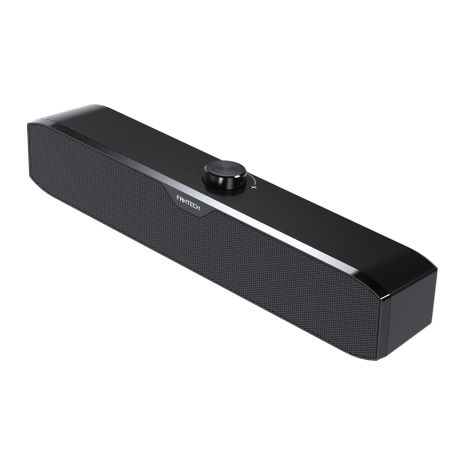 Саундбар-колонка комп'ютерна Fantech GS206 Groove Bar Lite, USB, 3.5мм, 1.3м, 2x3Вт, чорний