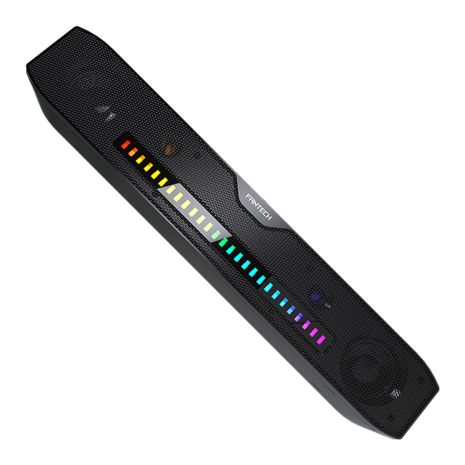 Саундбар-колонка комп'ютерна Fantech GS303 Groove Bar, 2 режими, BT5.3, 2x3Вт, USB, 3.5мм, 1.3м, чорний