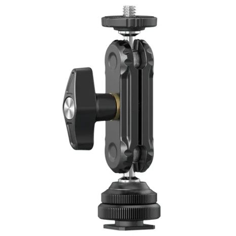 Ulanzi R098 Double Ball Heads with Code Shoe Mount (UV-2954) шарнірне кріплення Ulanzi R098 Double Ball Heads with Code Shoe Mount (UV-2954) шарнірне кріплення