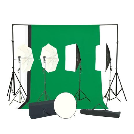 Готова фотостудія Puluz PKT3112 комплекс Чорний