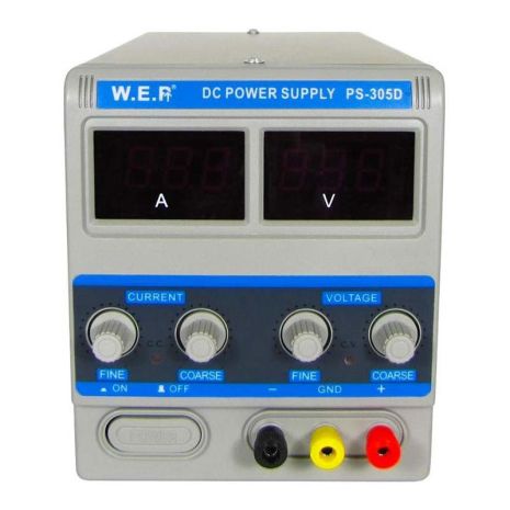 Лабораторний Блок живлення WEP PS-305D-I, 30V, 5A, цифрова індикація