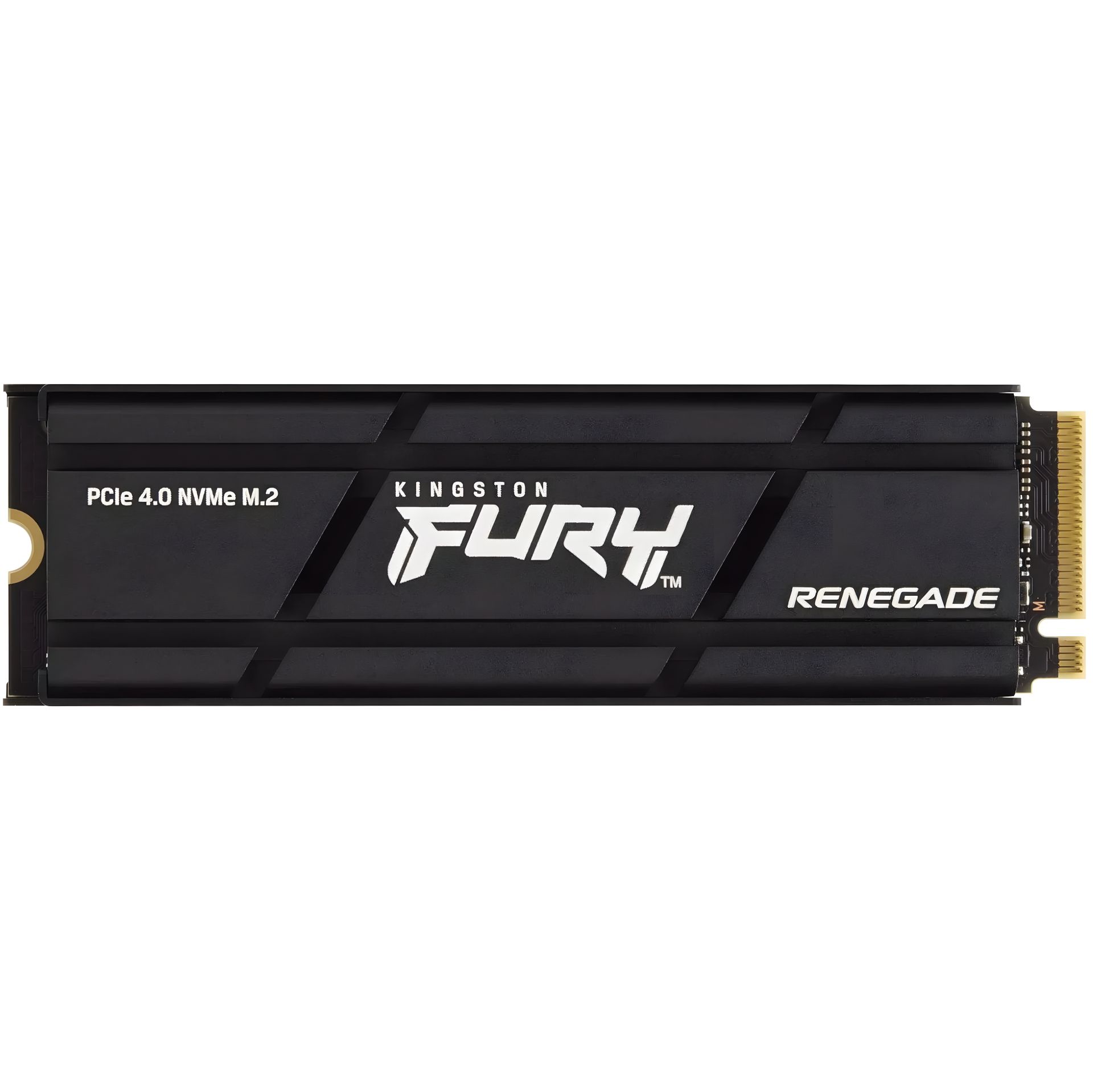 Kingston M.2 FURY Renegade SSD With Heatsink 4TB 2280 NVMe PCIe Gen 4.0 x4 3D TLC NAND Kingston M.2 FURY Renegade SSD With Heatsink 4TB 2280 NVMe PCIe Gen 4.0 x4 3D TLC NAND