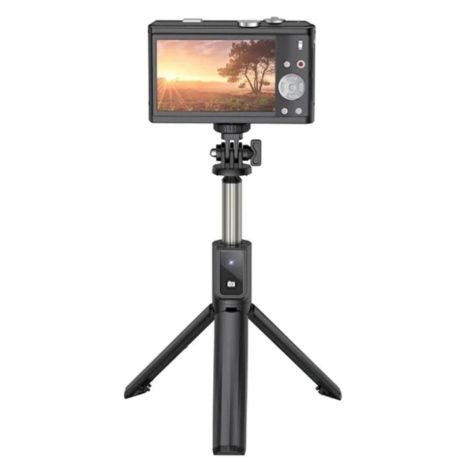 Hoco K15 штатив-трипод, чорний, 80cm, BT4.0, 55mAh, 1.5h