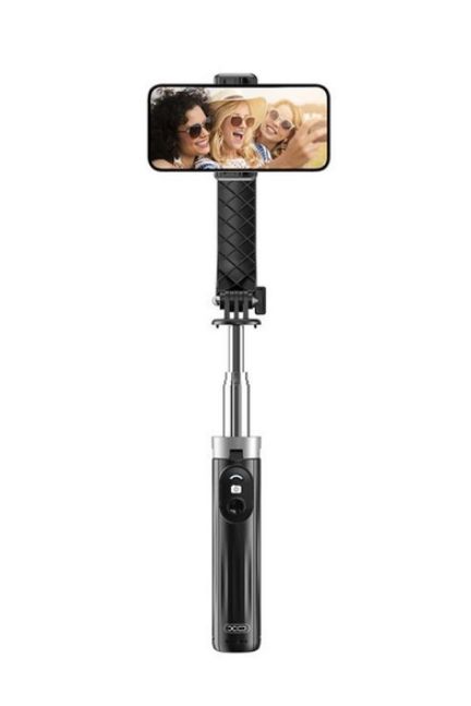 XO SS11 селфі-штатив, BT5.2, 55mAh, 100cm, чорний