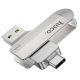 USB накопитель Hoco UD10 32GB Wise Type-C/USB3.0 стальной