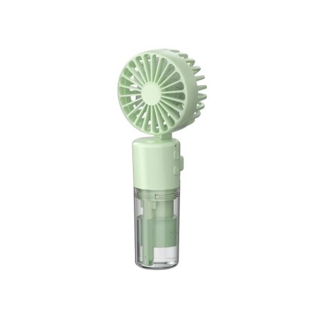 Ручний вентилятор F2 з зволоженням, 4 режими, 150ml, 3W, 1200mAh, білий