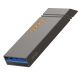 USB Флешка Hoco UD13, 256GB, USB 3.2, Металева, Сіра