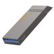 USB Флешка Hoco UD13, 128GB, USB 3.2, Металева, Сіра
