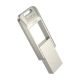 USB Флешка Hoco UD16, 16GB, USB 3.0, Металева, Срібляста