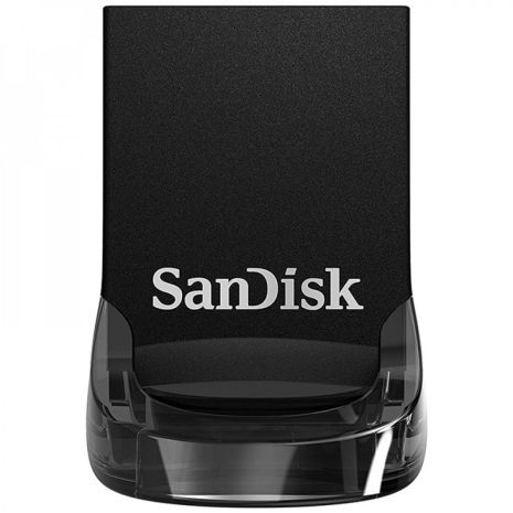 SanDisk Ultra Fit USB 3.1 64Gb (130Mbps) Чорний Флеш-накопичувач