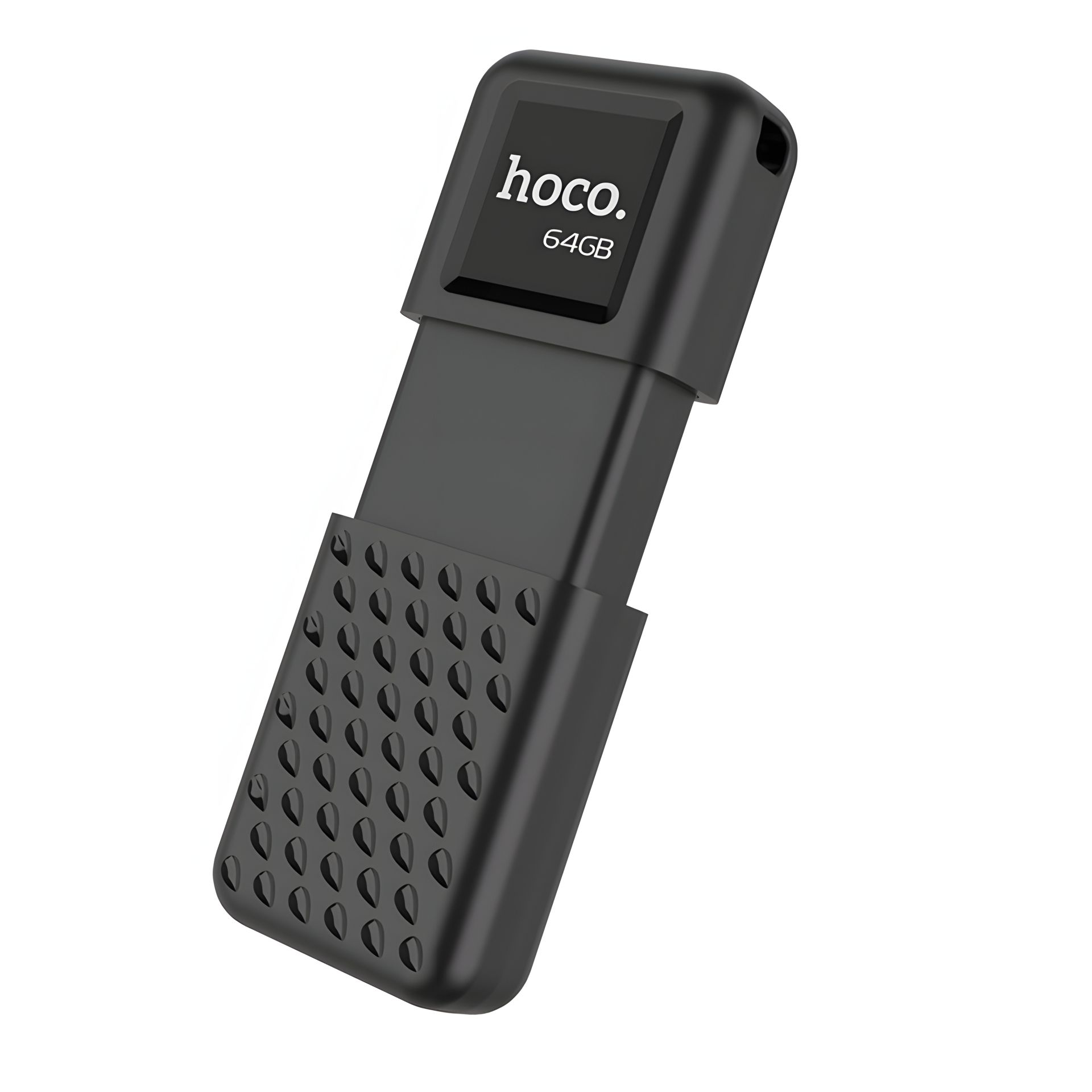 Hoco UD6 USB 2.0 флеш-драйв 64GB, чёрный Hoco UD6 USB 2.0 флеш-драйв 64GB, чёрный